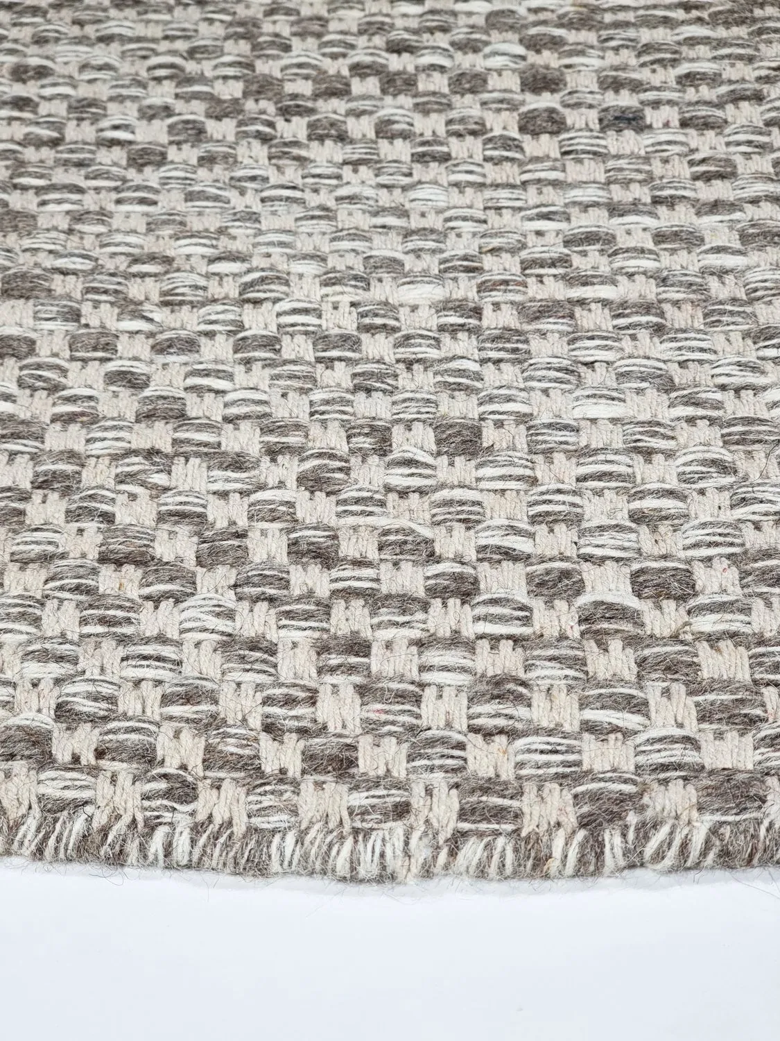 Round rug - Jenim (grey/white)