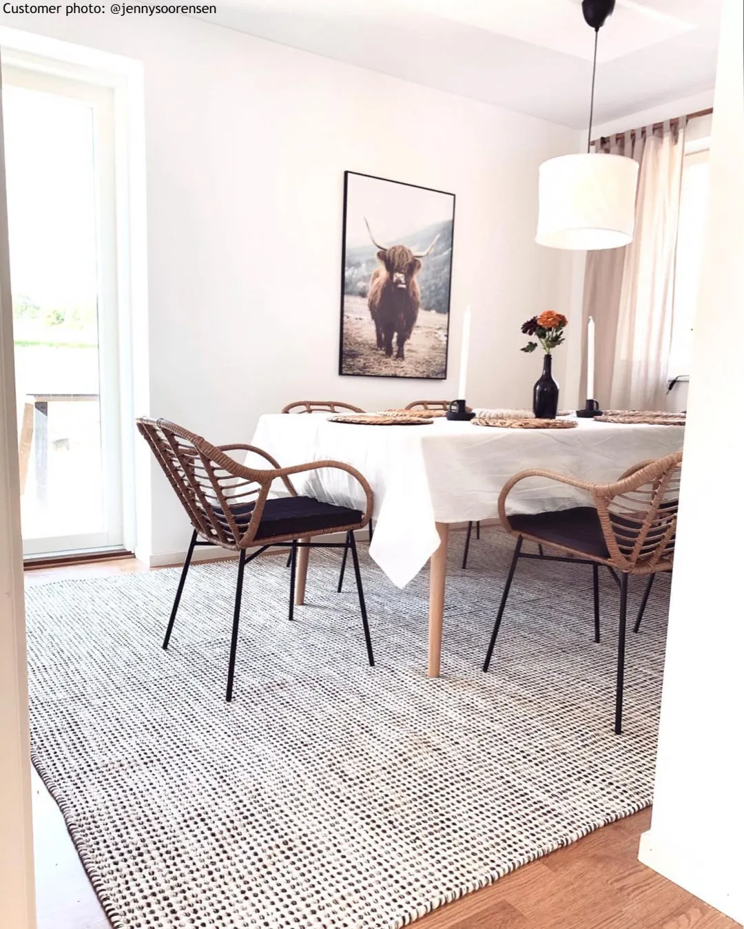 Wool rug - Tilba (multi)