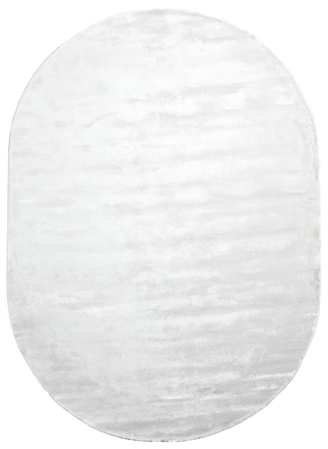 Oval viscose rug - Jodhpur Special Luxury Edition (offwhite)