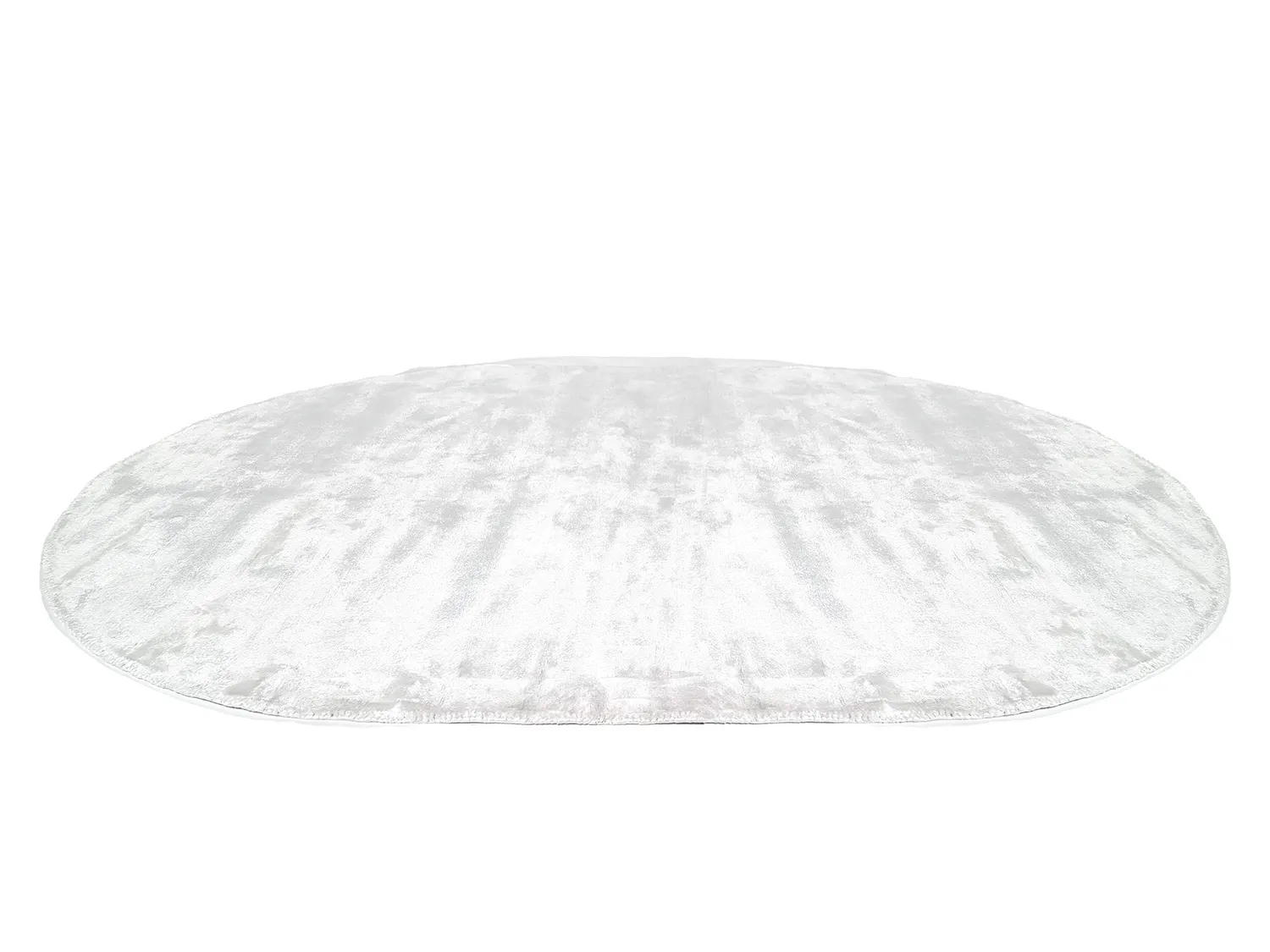 Oval viscose rug - Jodhpur Special Luxury Edition (offwhite)