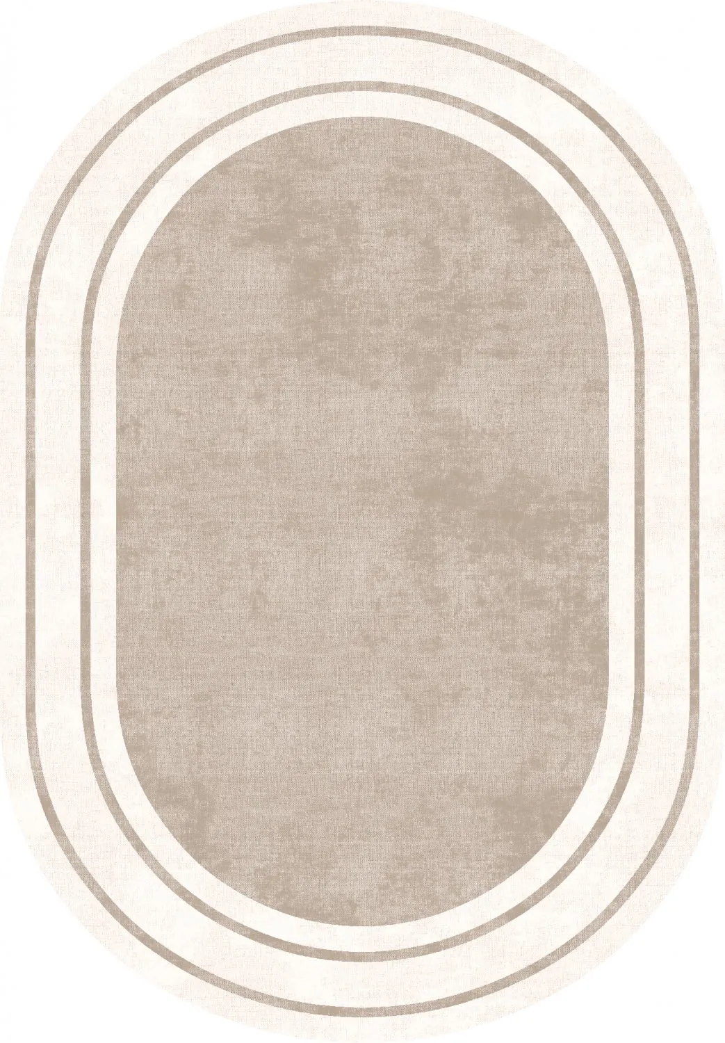 Oval rug - Josie (beige)