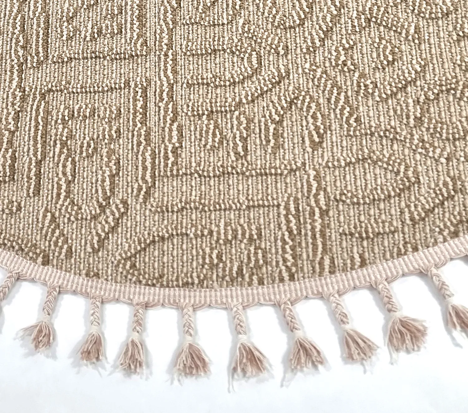 Round rug - Indoor/Outdoor Dorotea (beige)