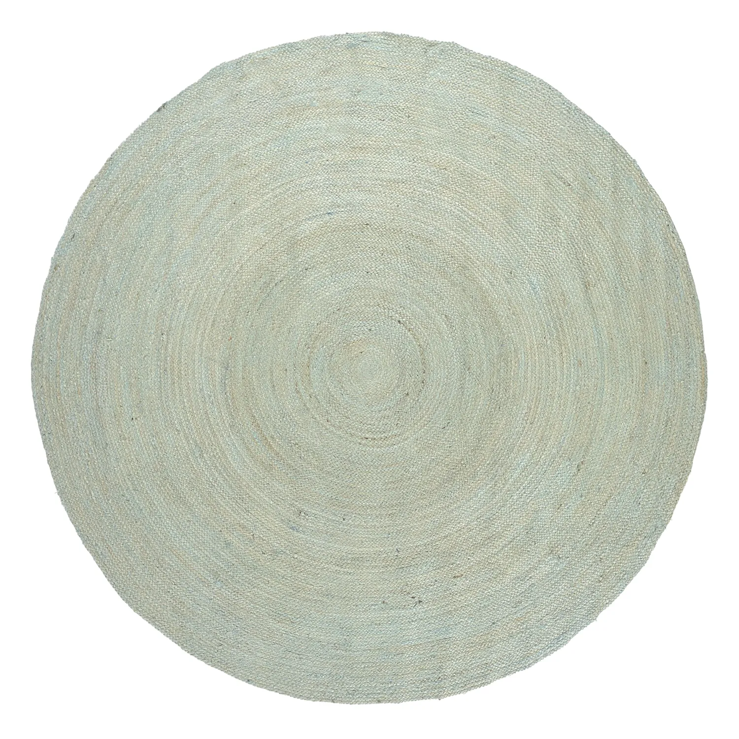 Round jute rug - Amasia (grey)