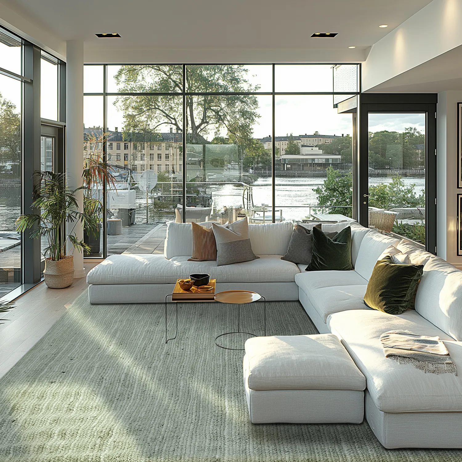 Jute rug - Amasia (grey)