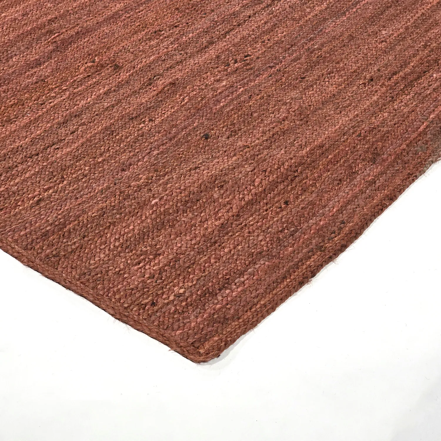 Jute rug - Amasia (chestnut)