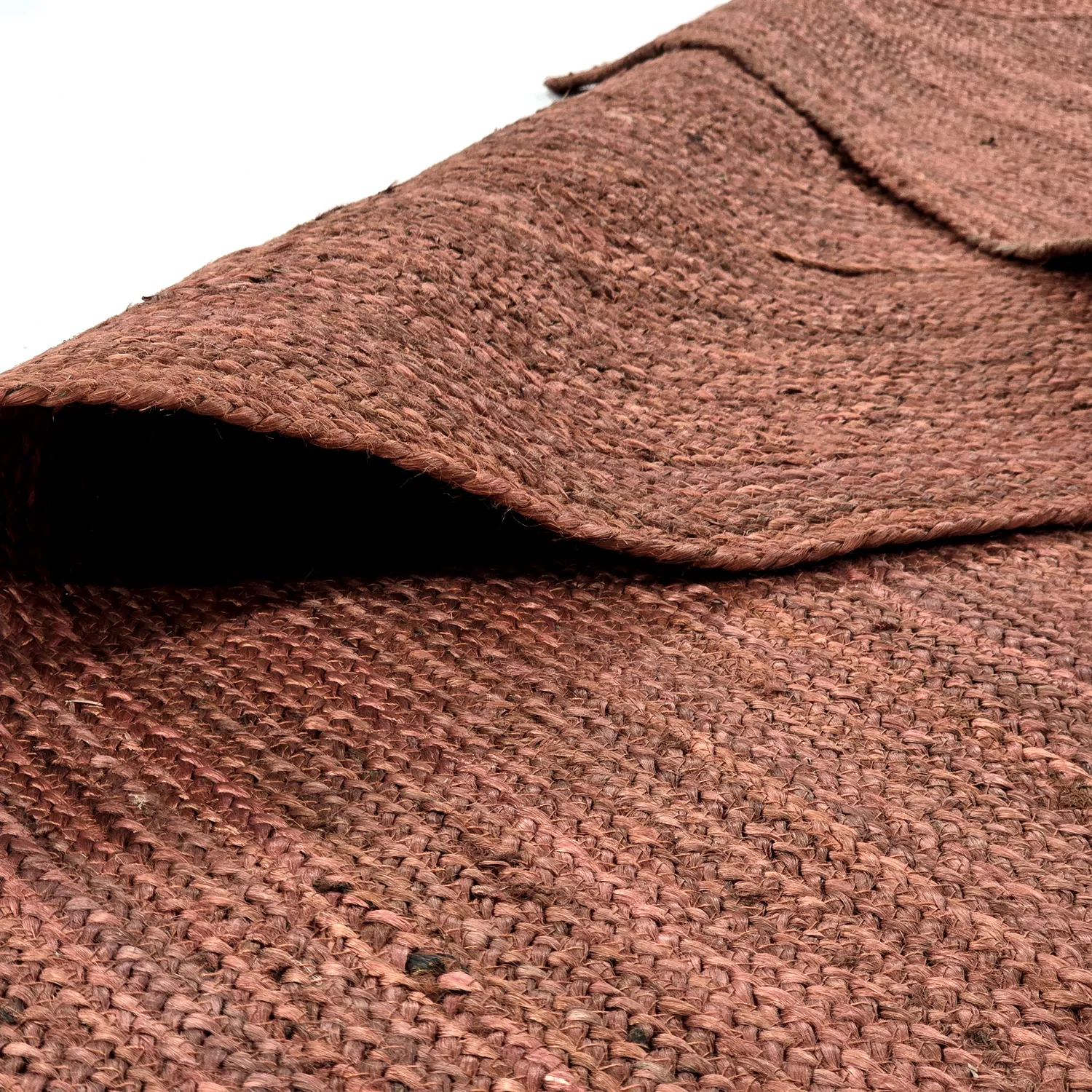 Jute rug - Amasia (chestnut)