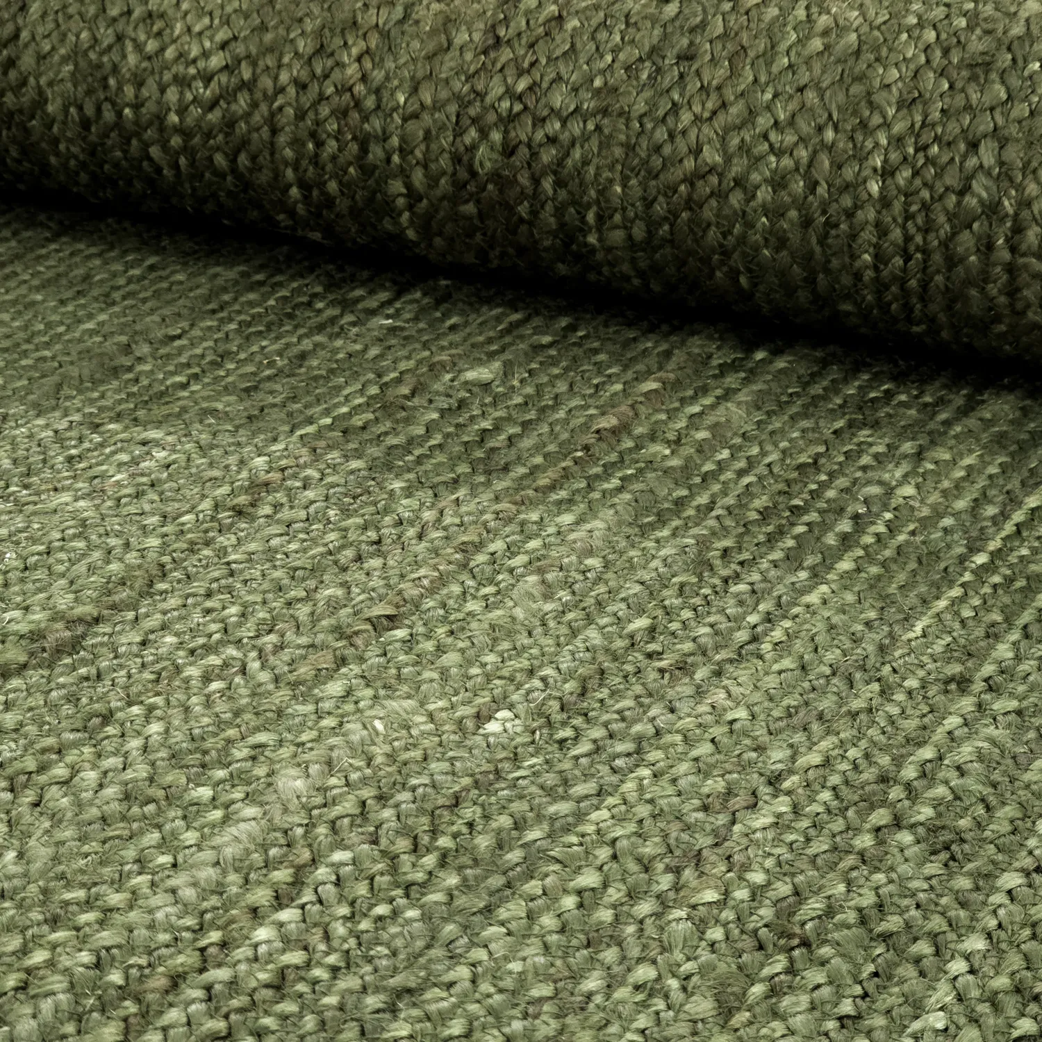 Jute rug - Amasia (army green)