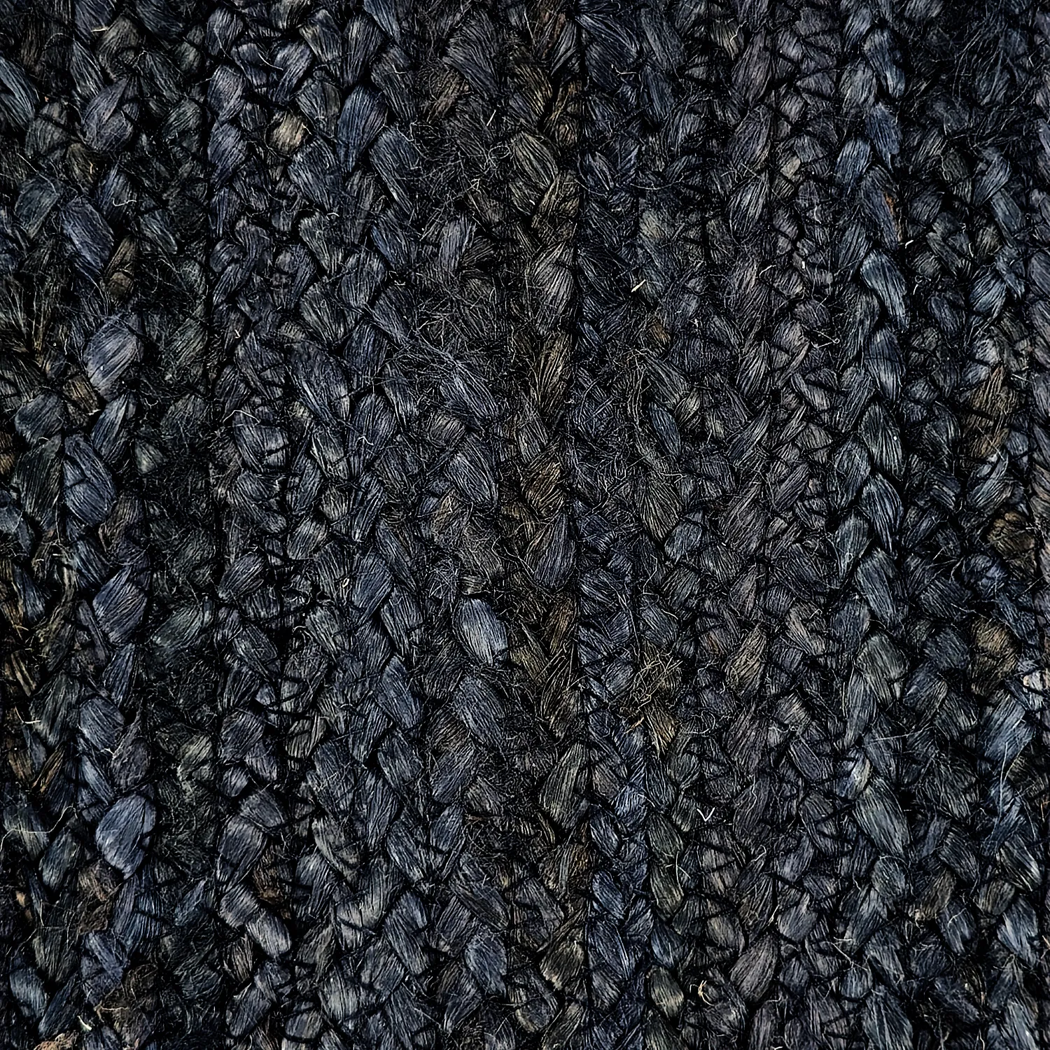 Jute rug - Amasia (dark blue)