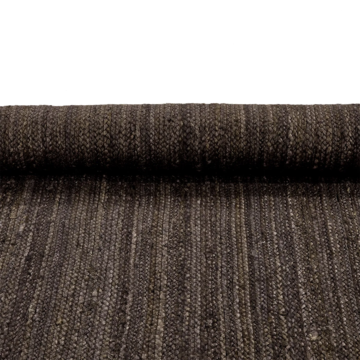 Jute rug - Amasia (dark taupe)
