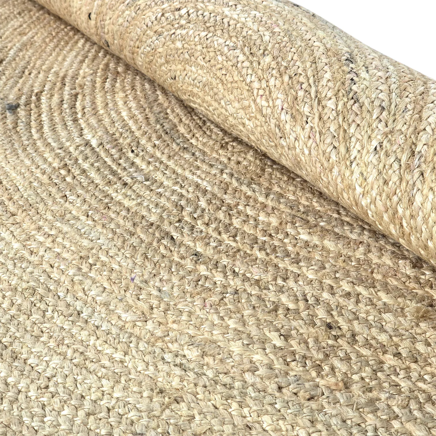 Round jute rug - Amasia (nature)