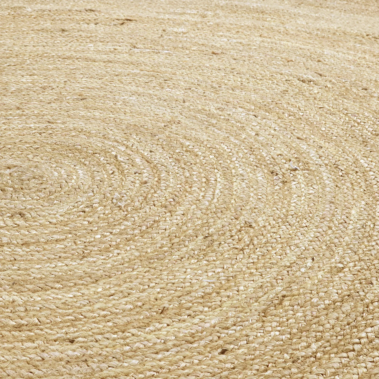 Round jute rug - Amasia (nature)