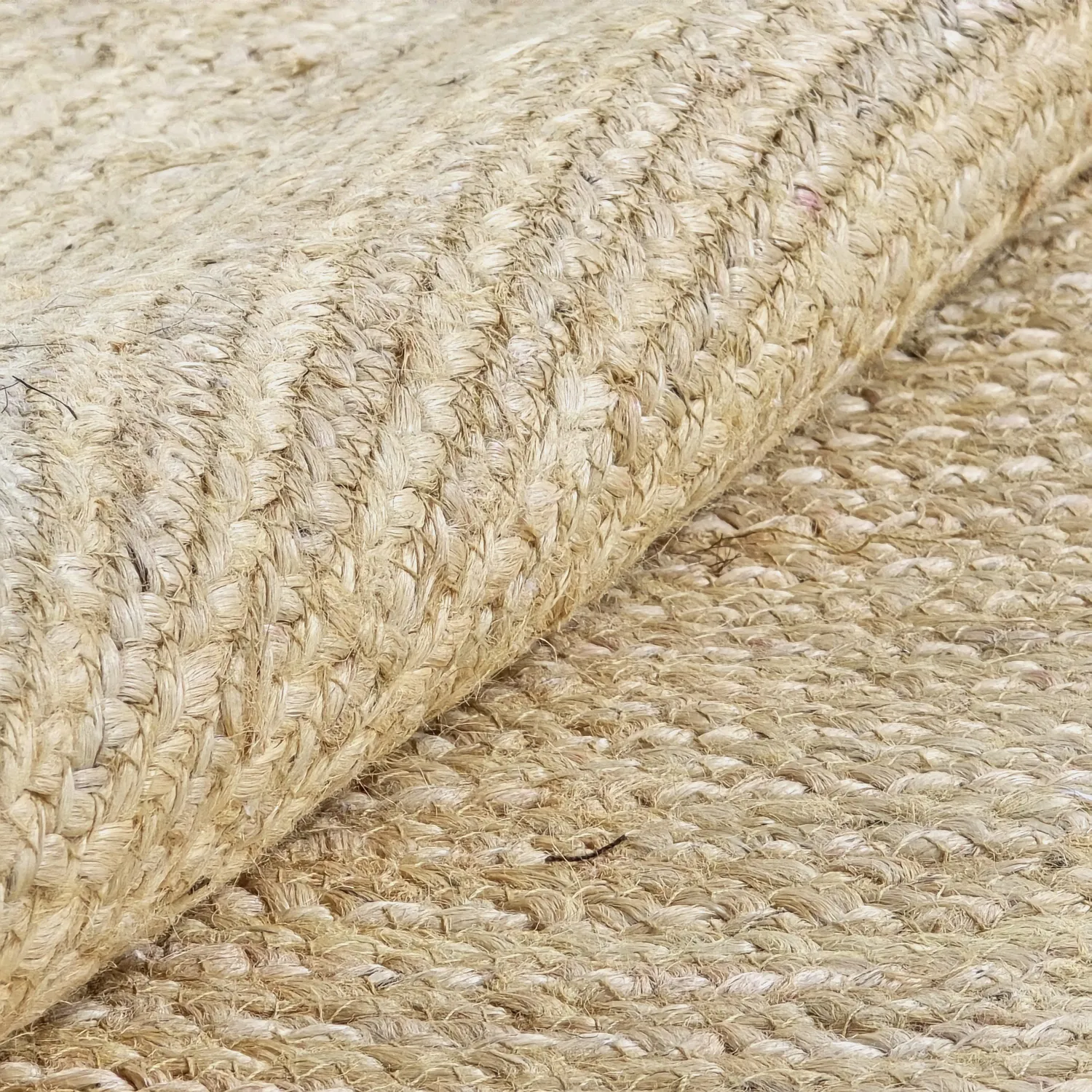 Round jute rug - Amasia (nature)