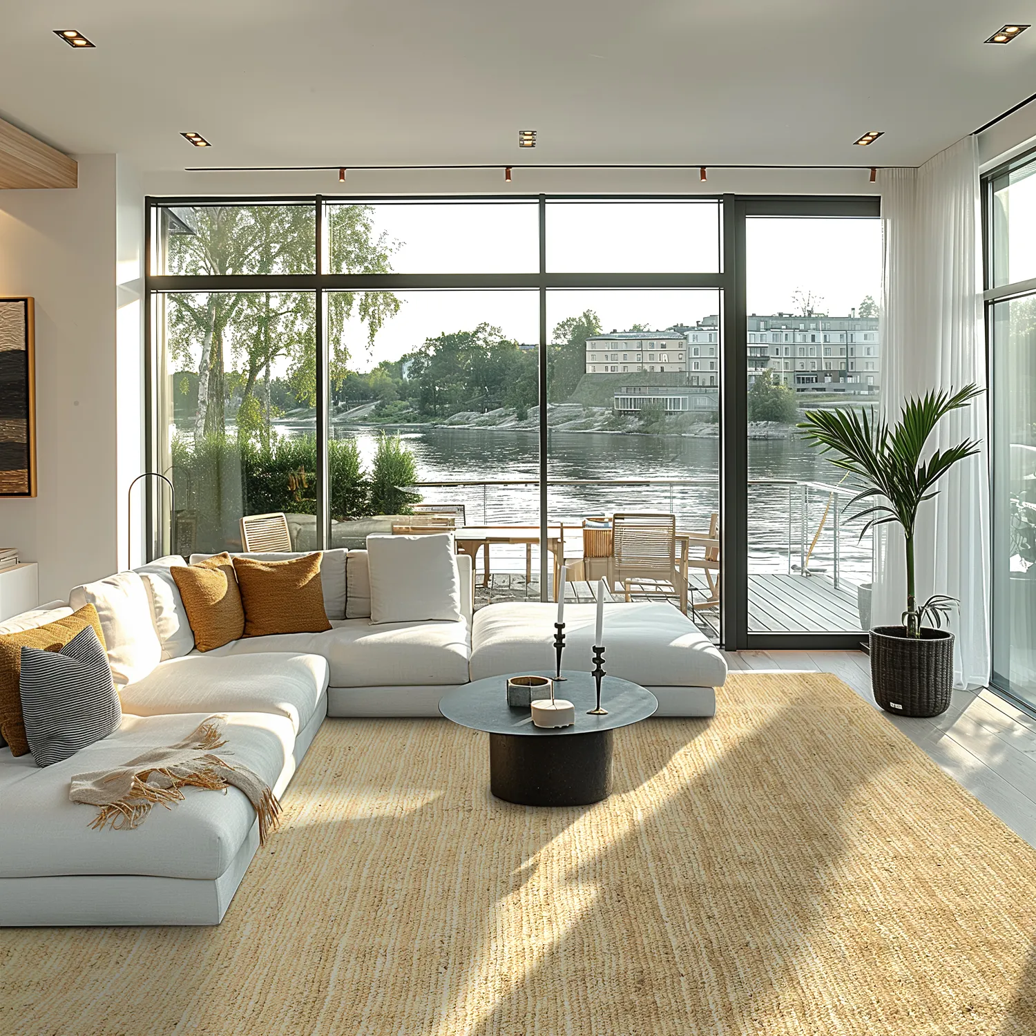 Jute rug - Amasia (nature)