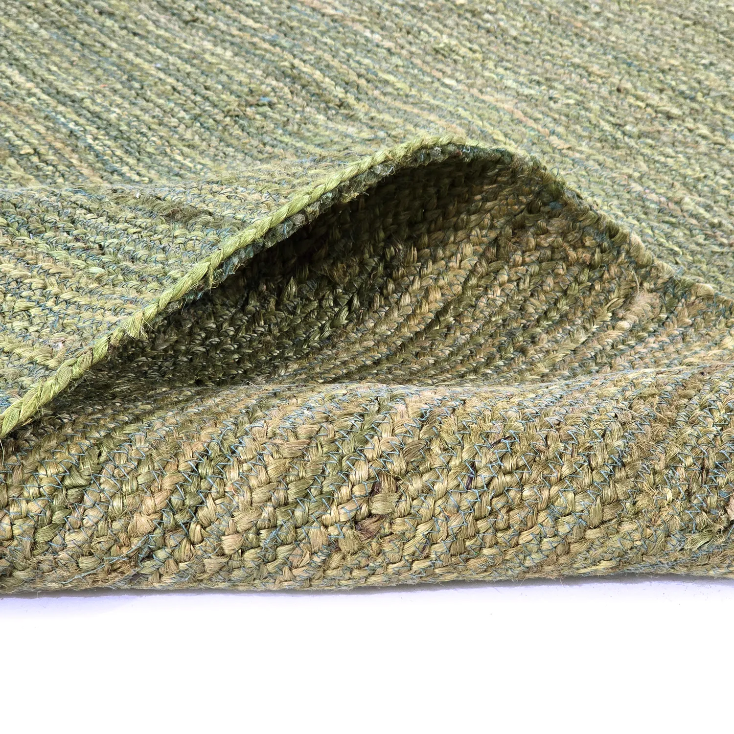 Jute rug - Amasia (olive)
