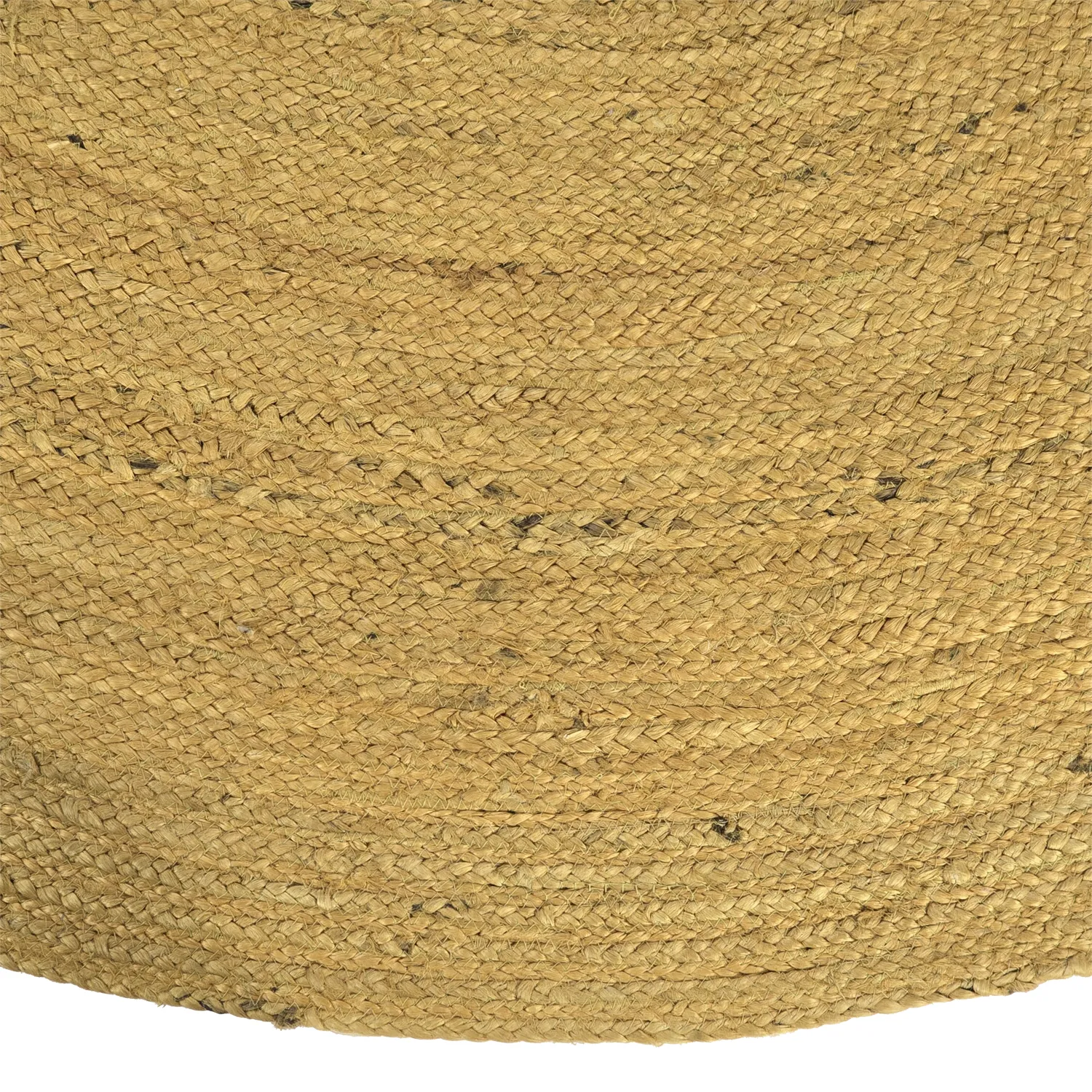 Round jute rug - Amasia (orange)