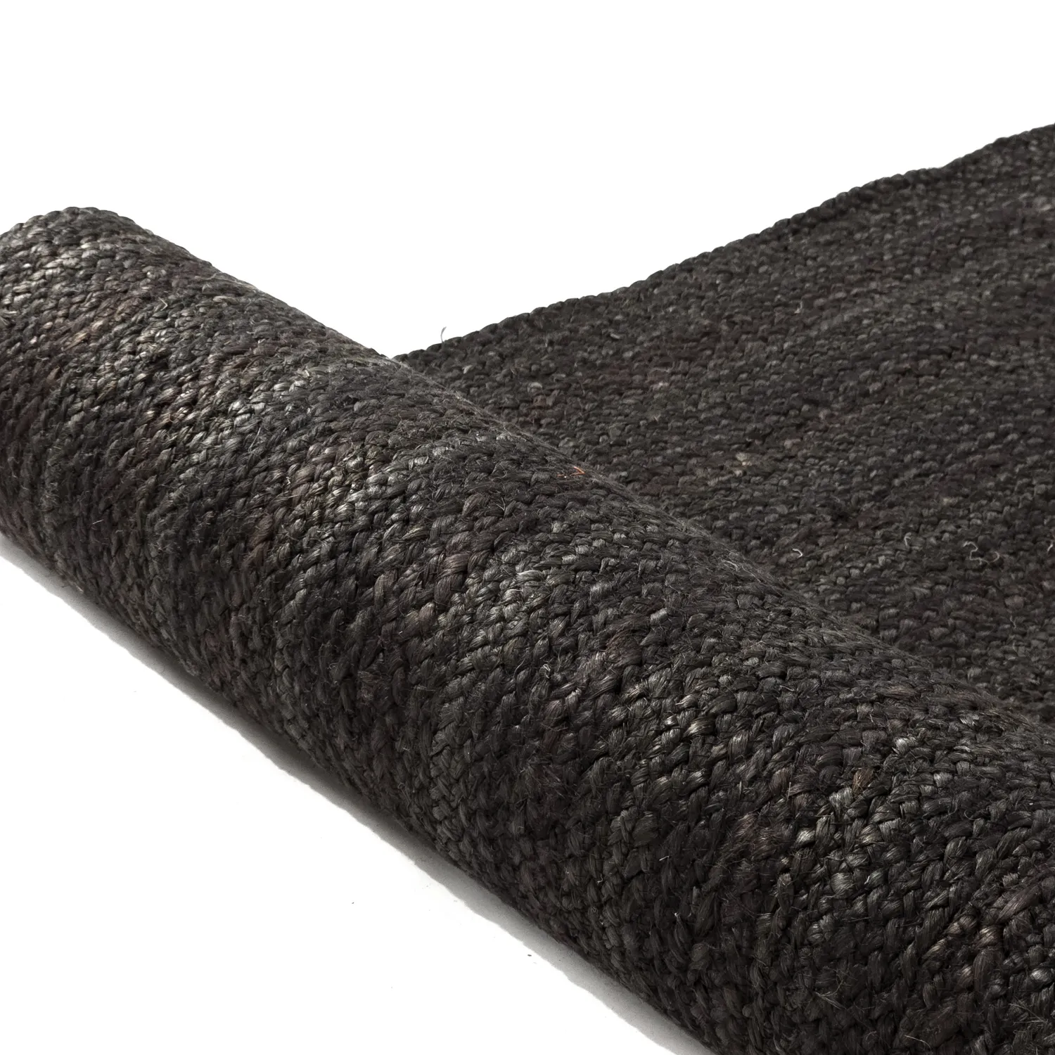 Jute rug - Amasia (black)