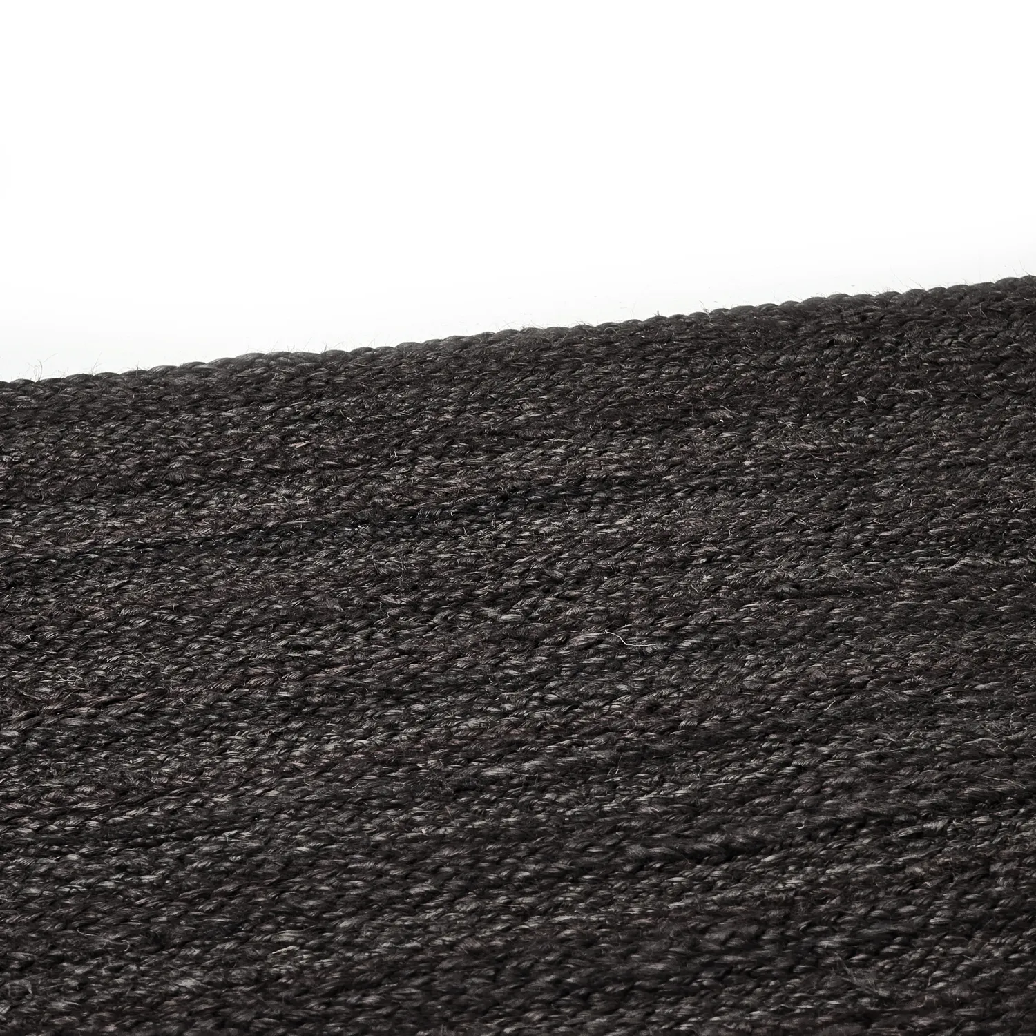 Jute rug - Amasia (black)