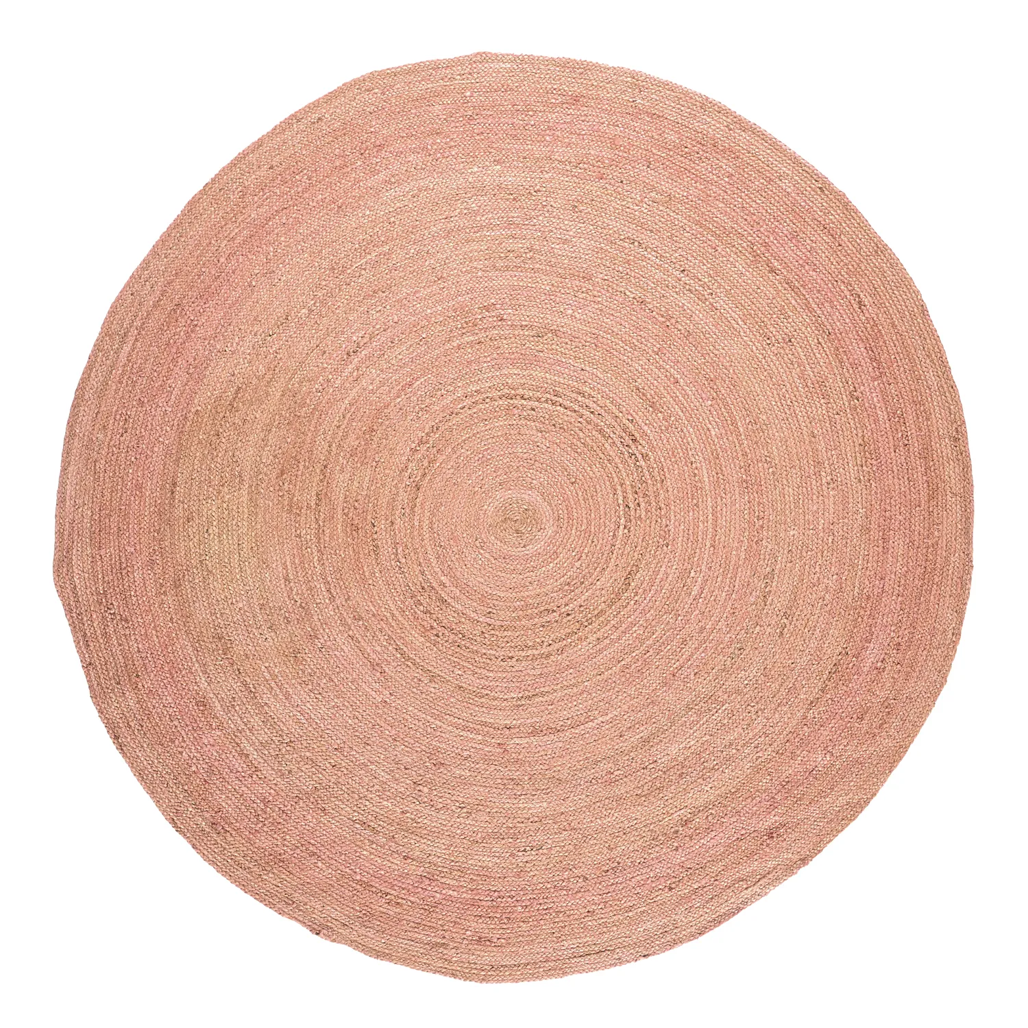 Round jute rug - Amasia (tan)