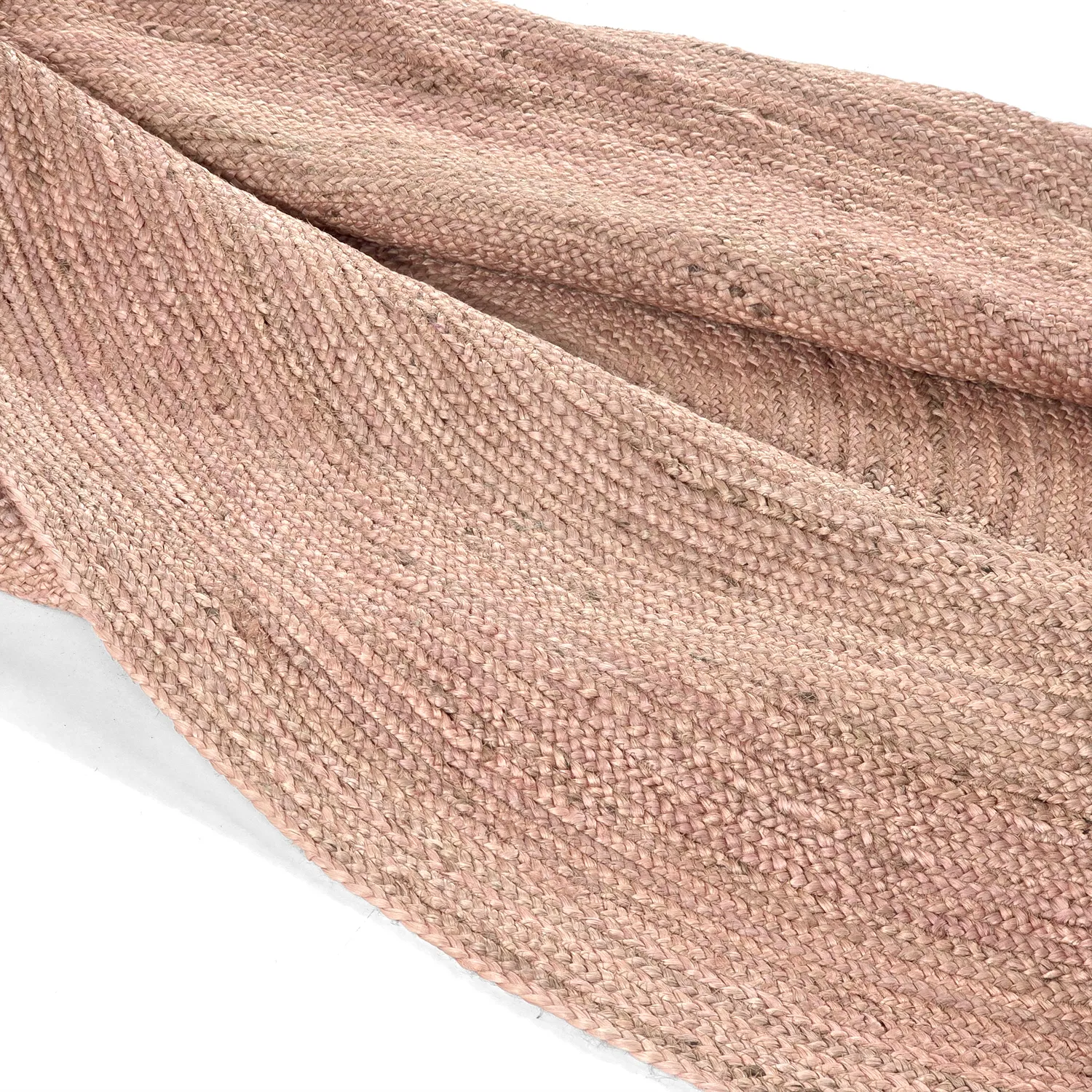 Round jute rug - Amasia (tan)
