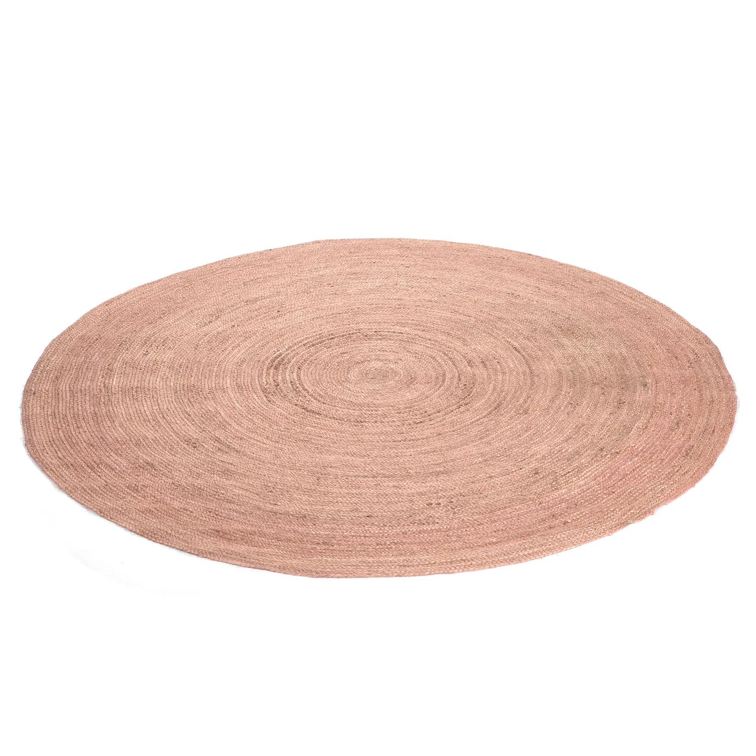 Round jute rug - Amasia (tan)