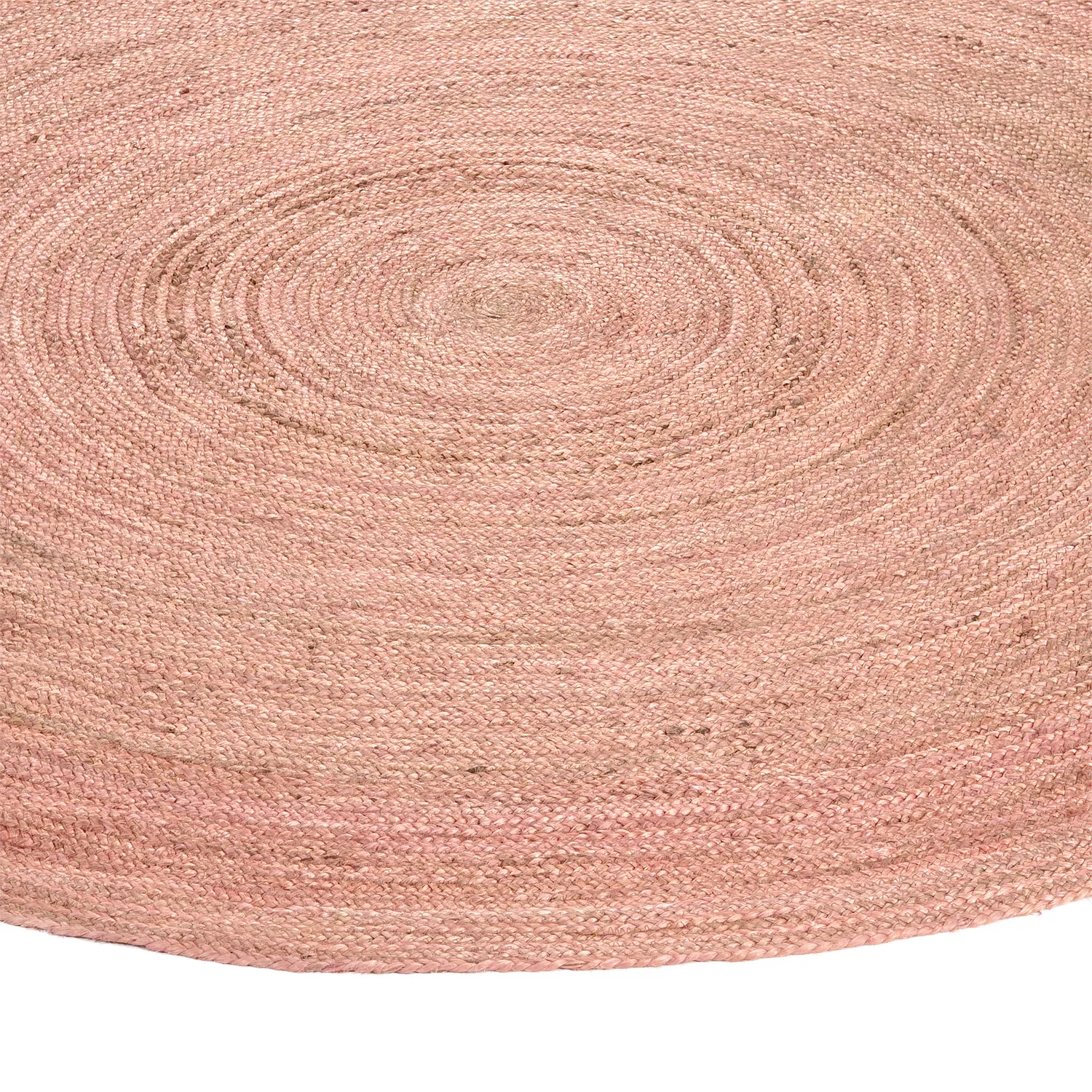 Round jute rug - Amasia (tan)
