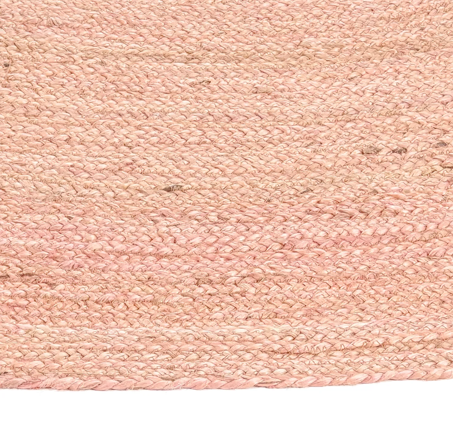 Round jute rug - Amasia (tan)