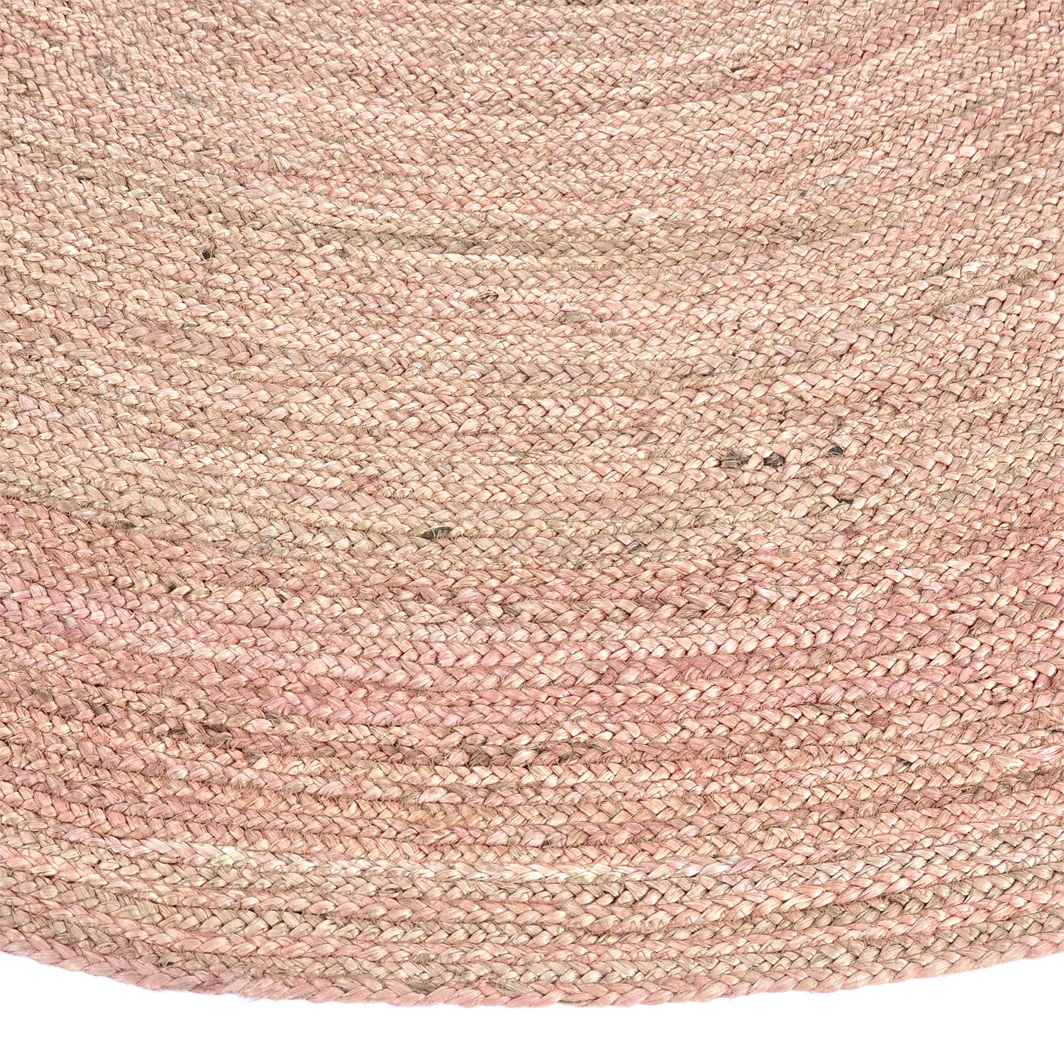 Round jute rug - Amasia (tan)