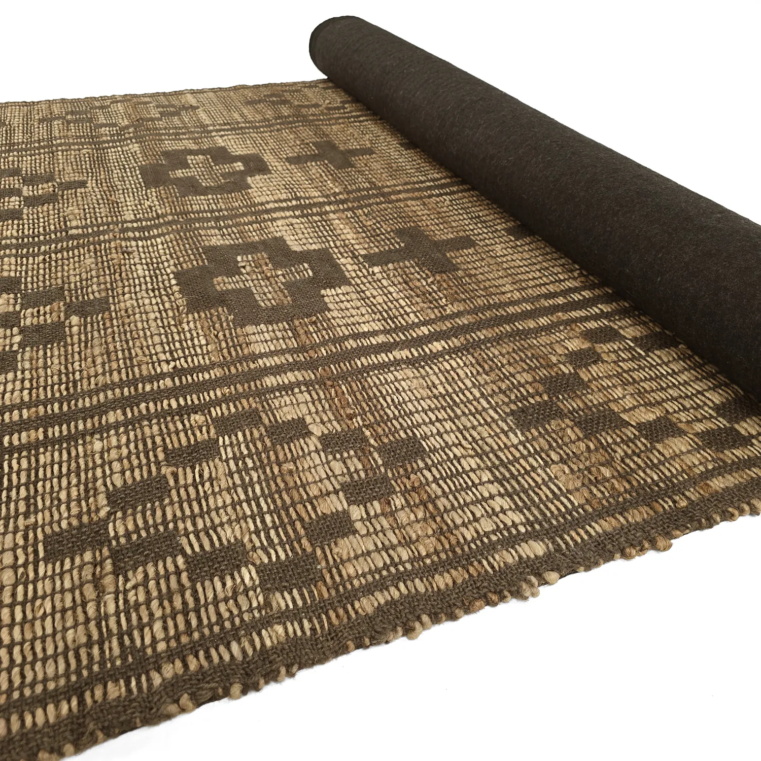 Jute rug - Daria (brown)