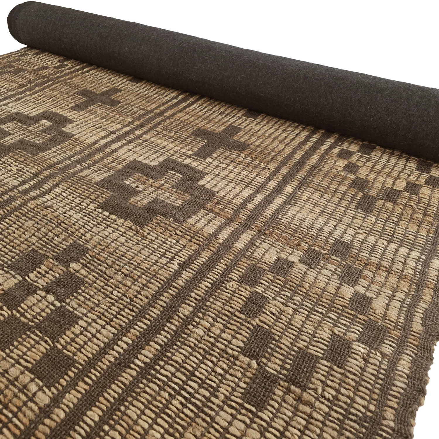 Jute rug - Daria (brown)