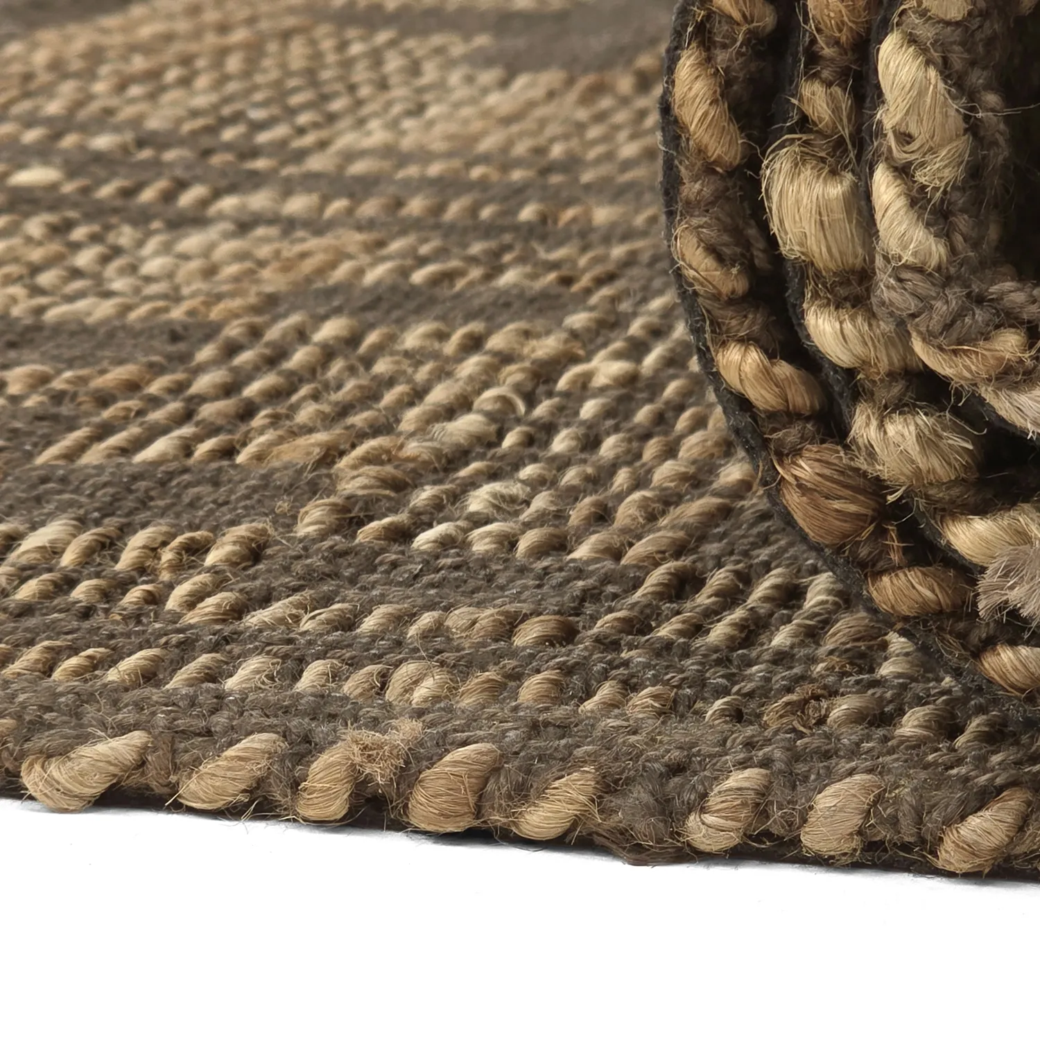 Jute rug - Daria (brown)