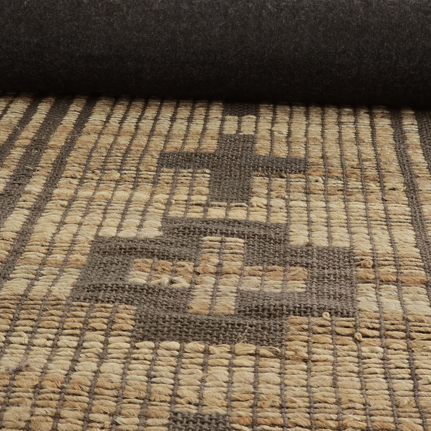 Jute rug - Daria (brown)