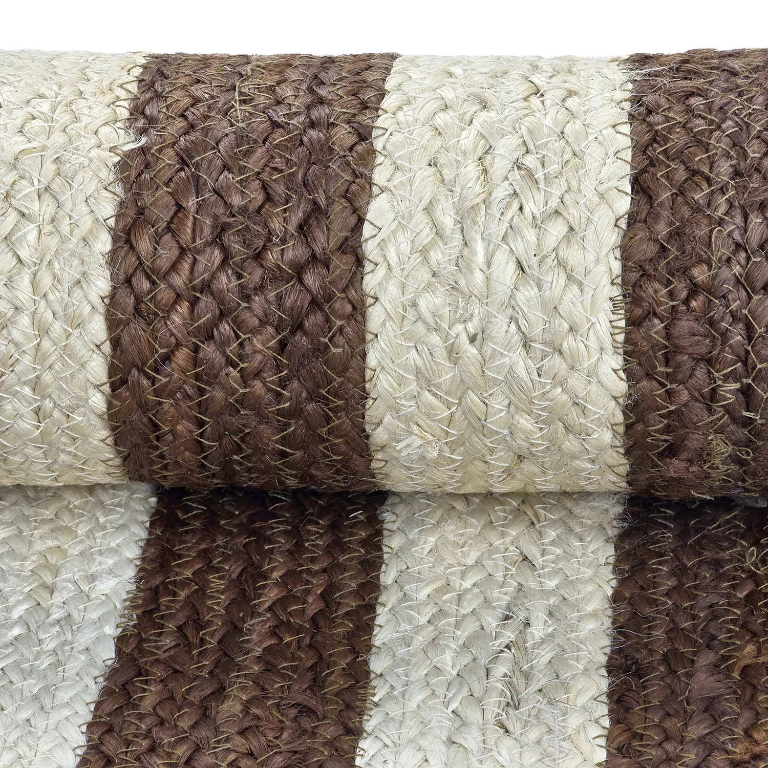 Jute rug - Jessore (brown/white)