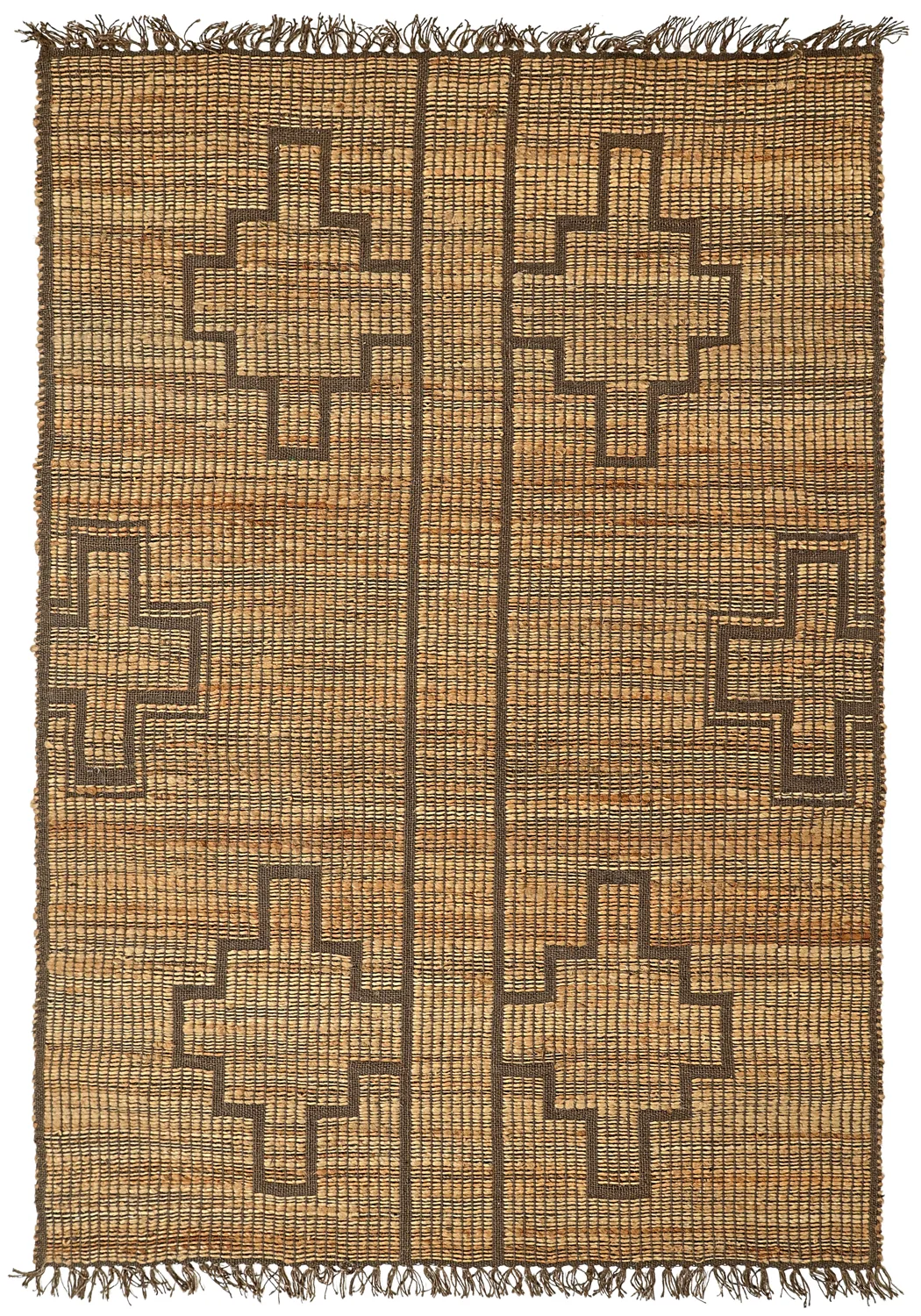 Jute rug - Kavita (brown)