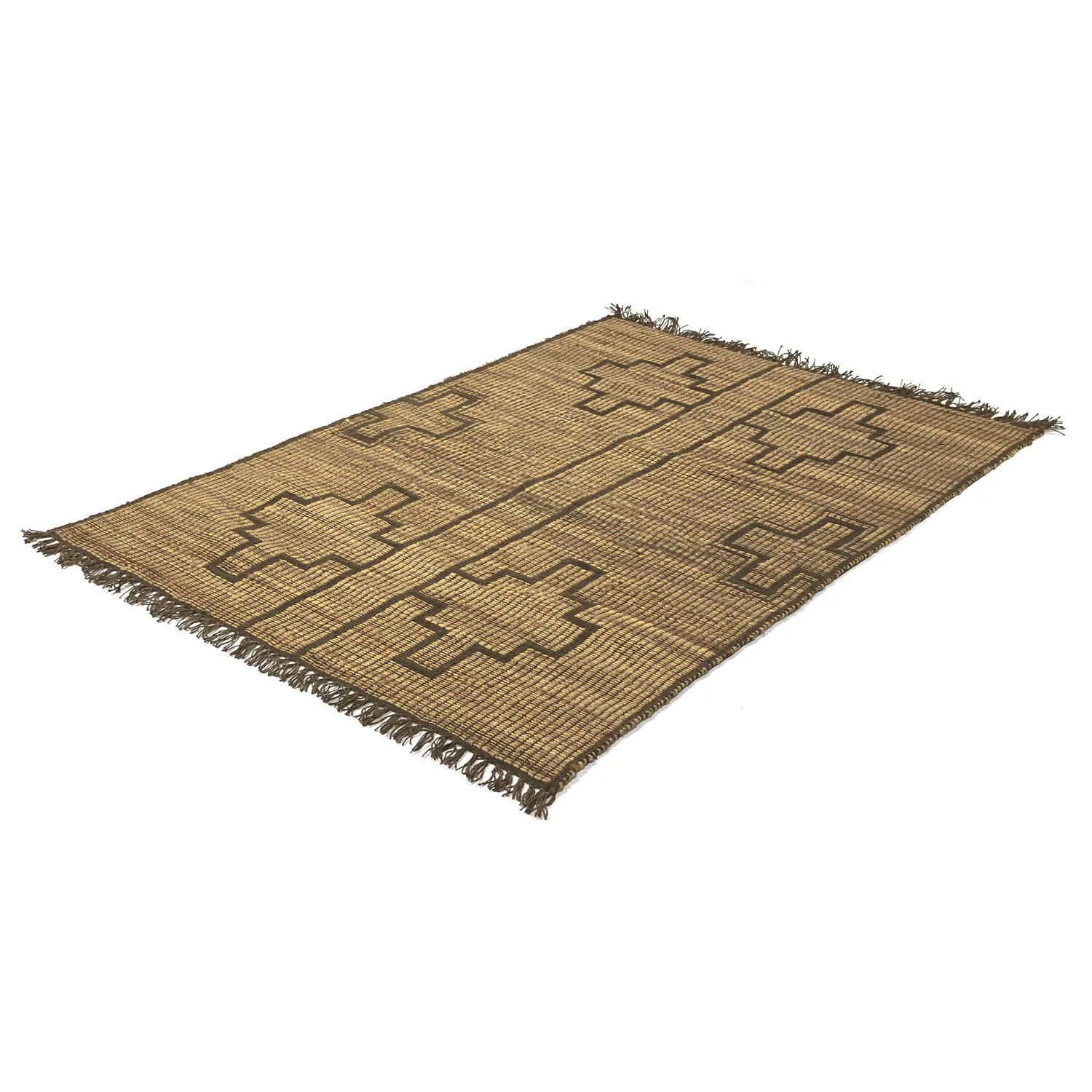 Jute rug - Kavita (brown)