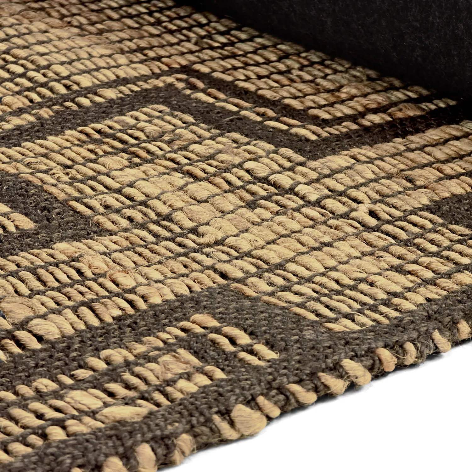 Jute rug - Kavita (brown)