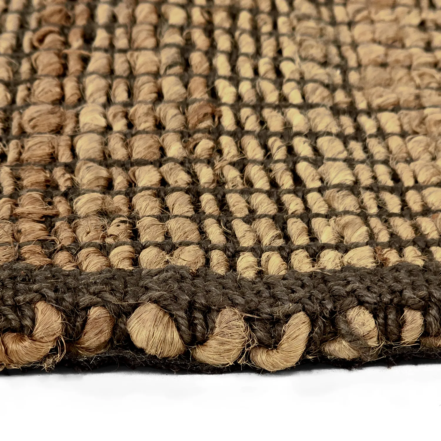 Jute rug - Kavita (brown)