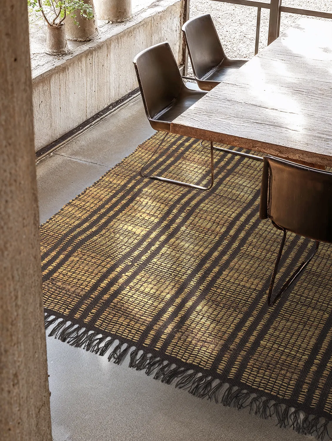Jute rug - Sanah (brown)