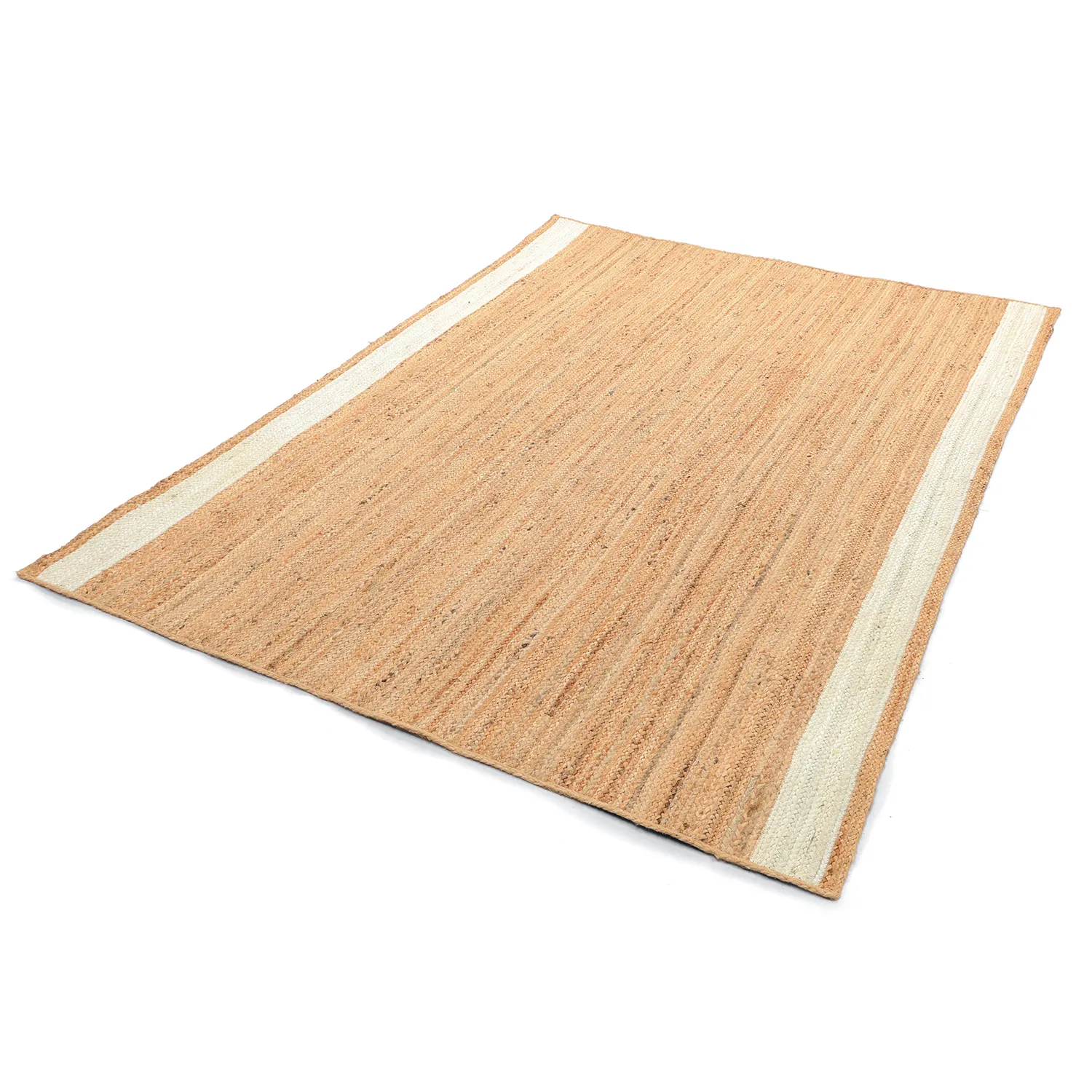 Jute rug - Senaki (natural/white)