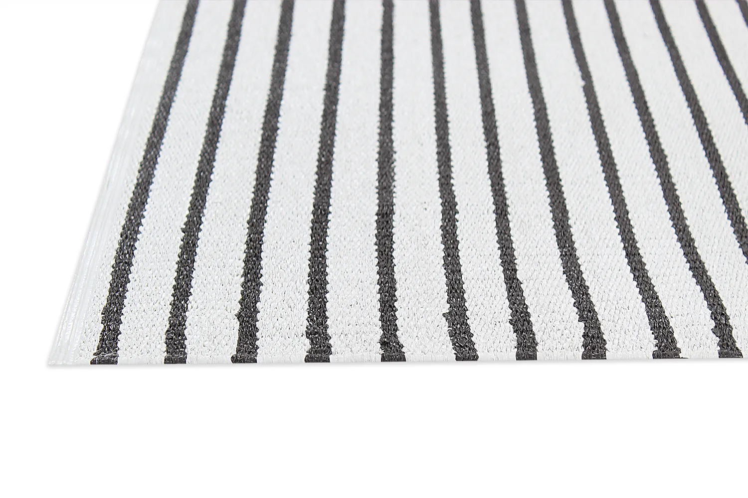 Plastic Mats - Kensington (white/black)