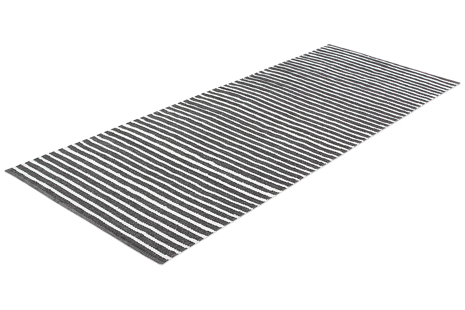 Plastic Mats - Kensington (black/white)