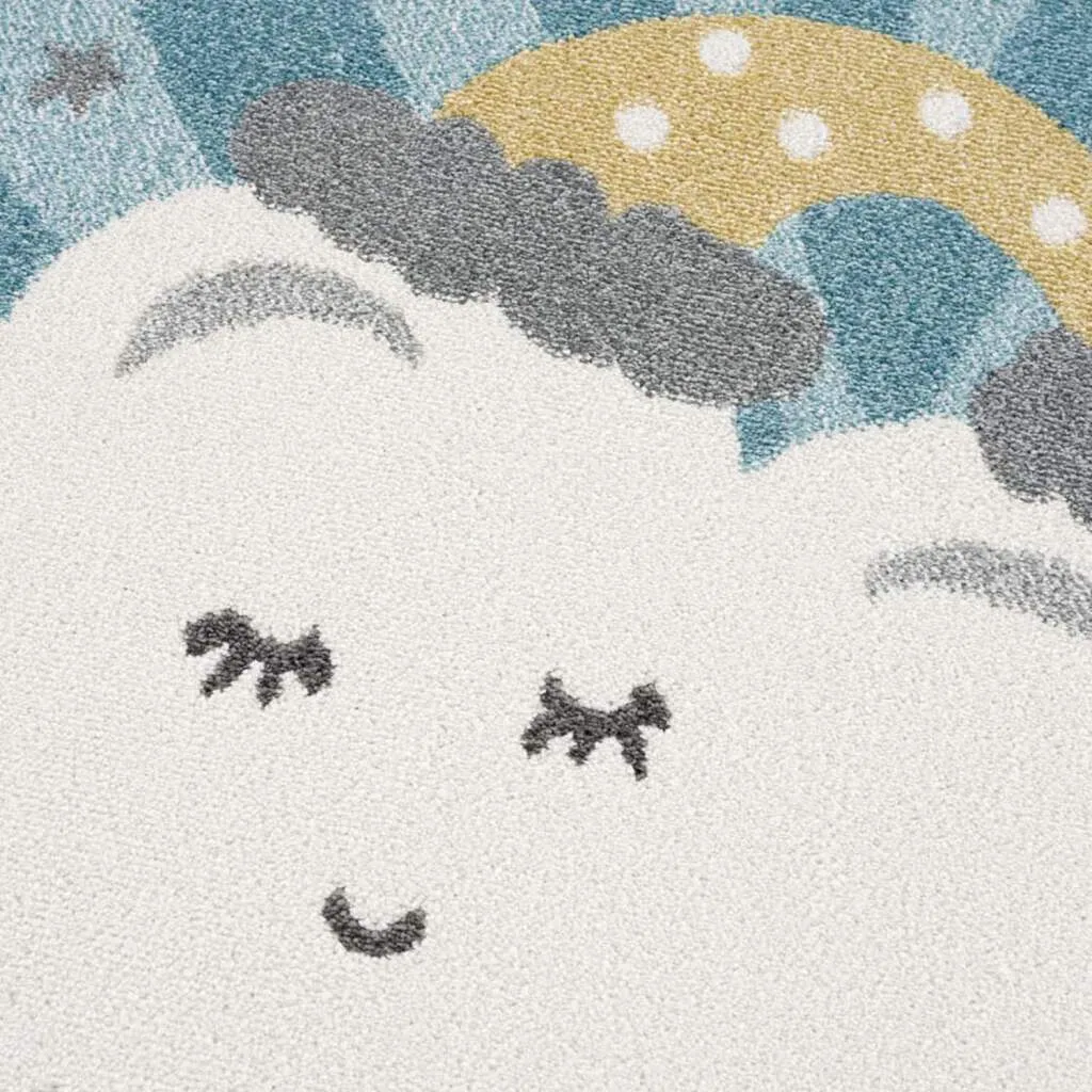 Childrens rugs - Night Clouds Round (multi)