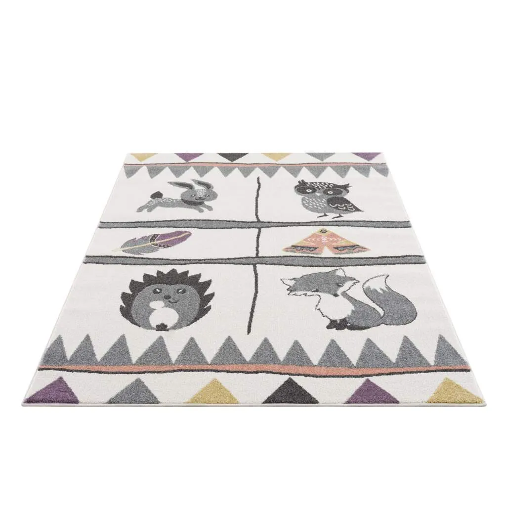 Childrens rugs - Animals (multi)