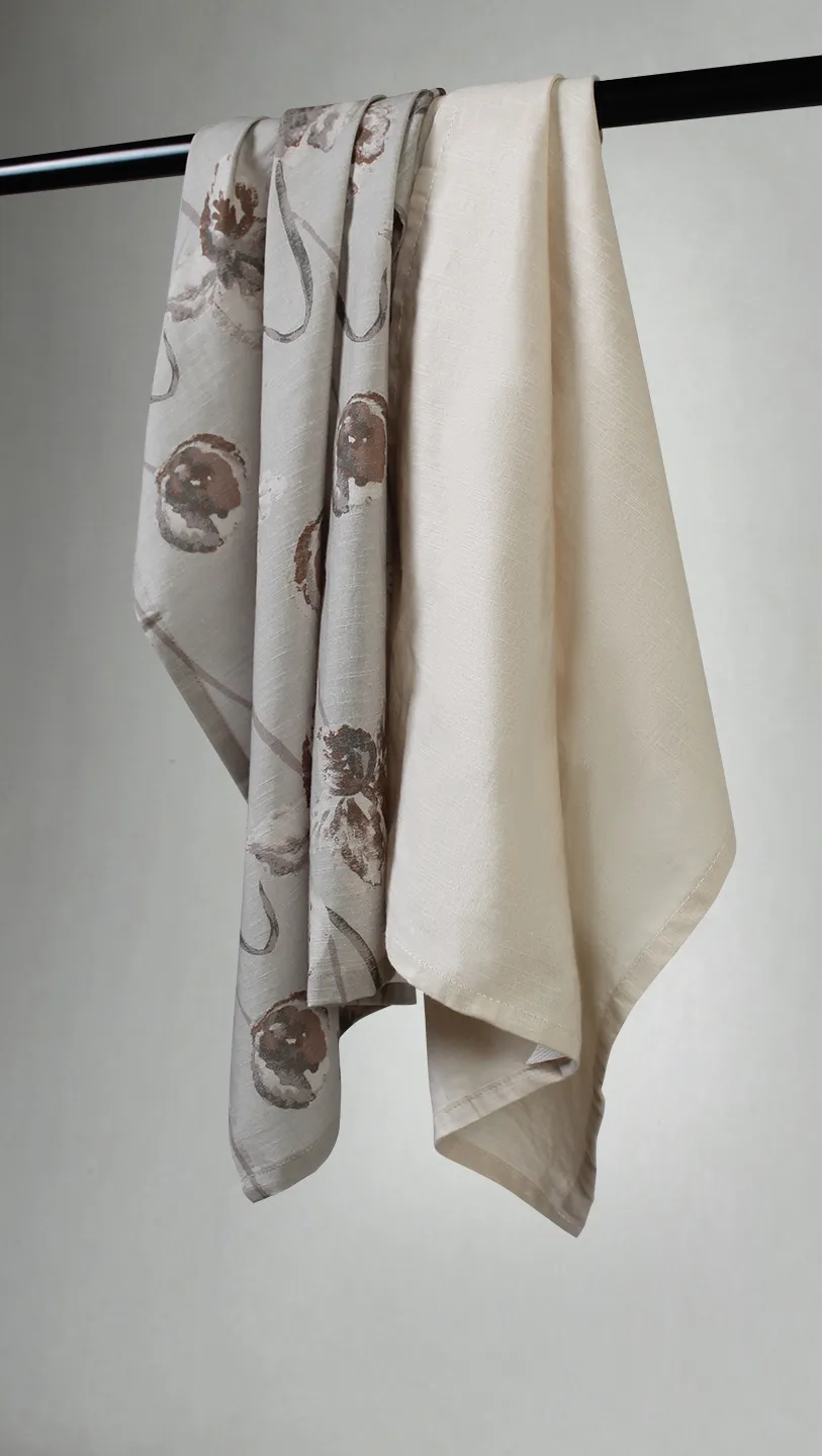 Kitchen towels 2-pack - Alegria (beige)