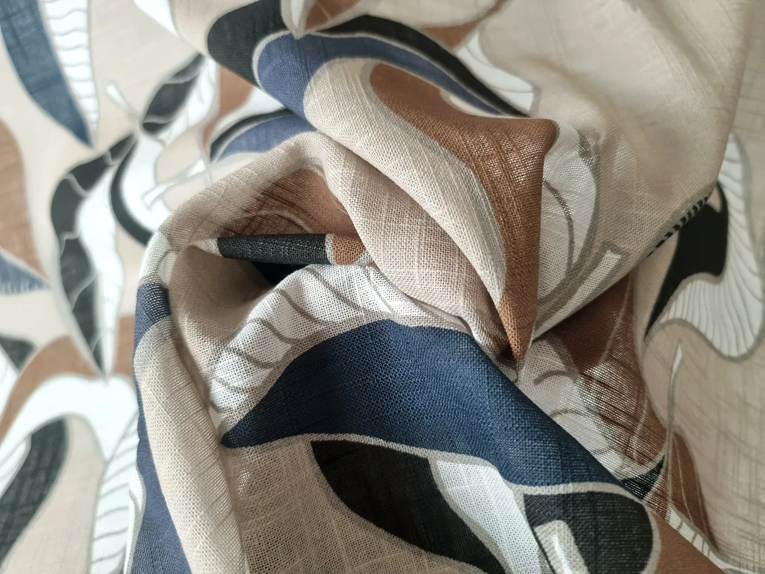 Kitchen towels 2-pack - Amalie (grey/blue)