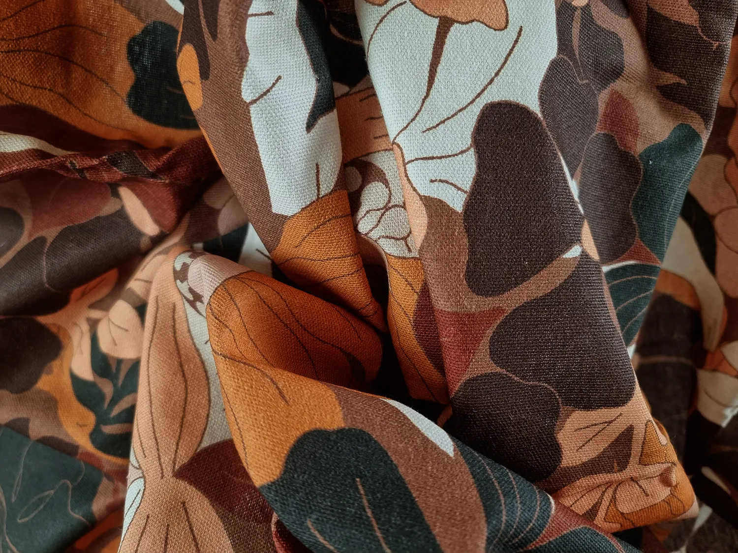 Kitchen towels 2-pack - Asta (brown)