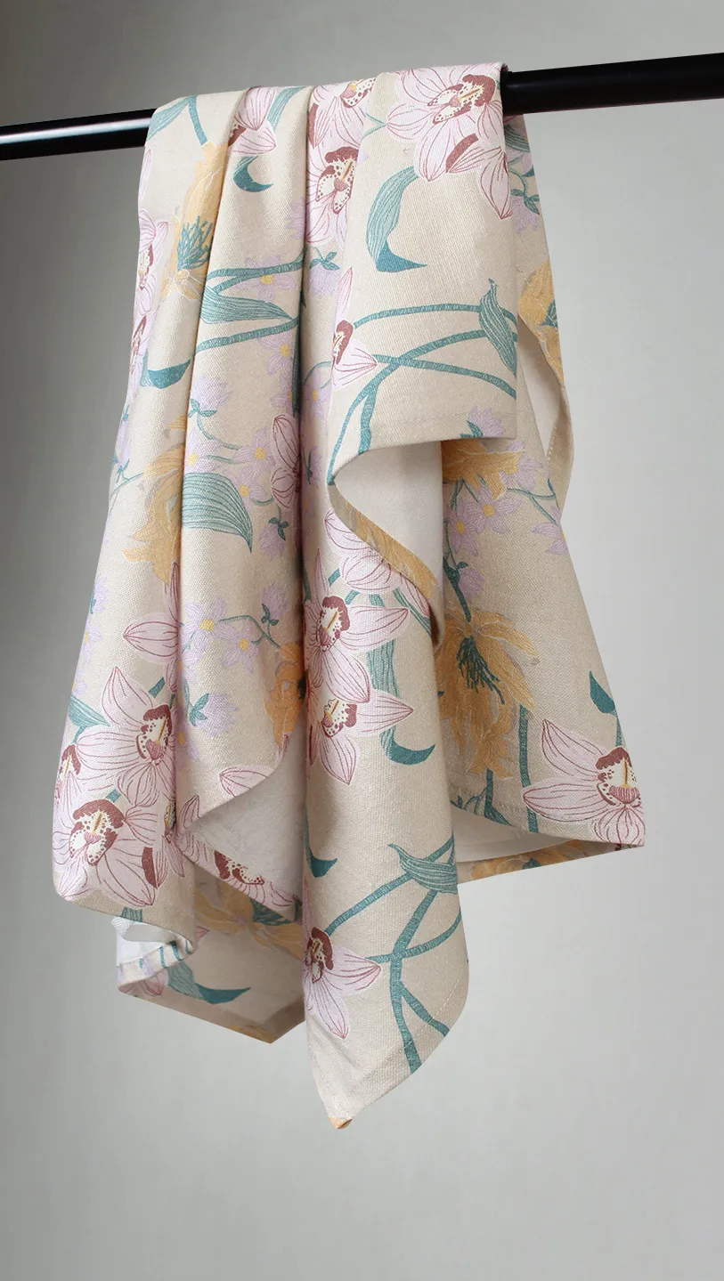 Kitchen towels 2-pack - Florina (pink)