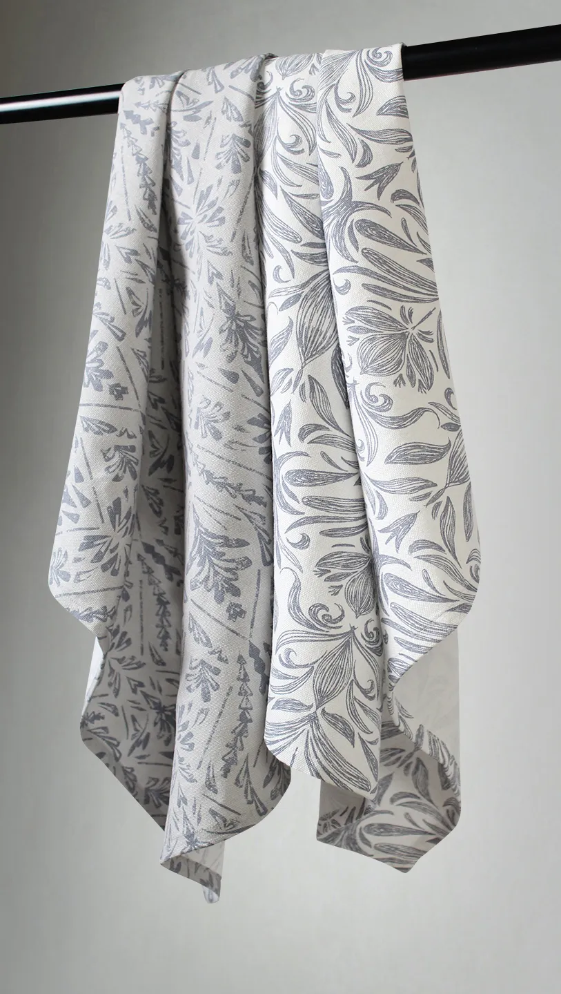 Kitchen towels 2-pack - Helmi (blue)