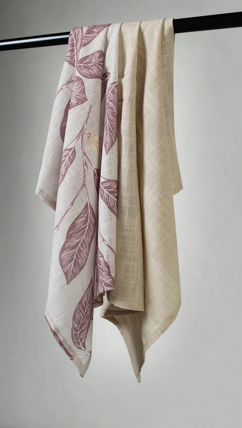 Kitchen towels 2-pack - Morris (purple)