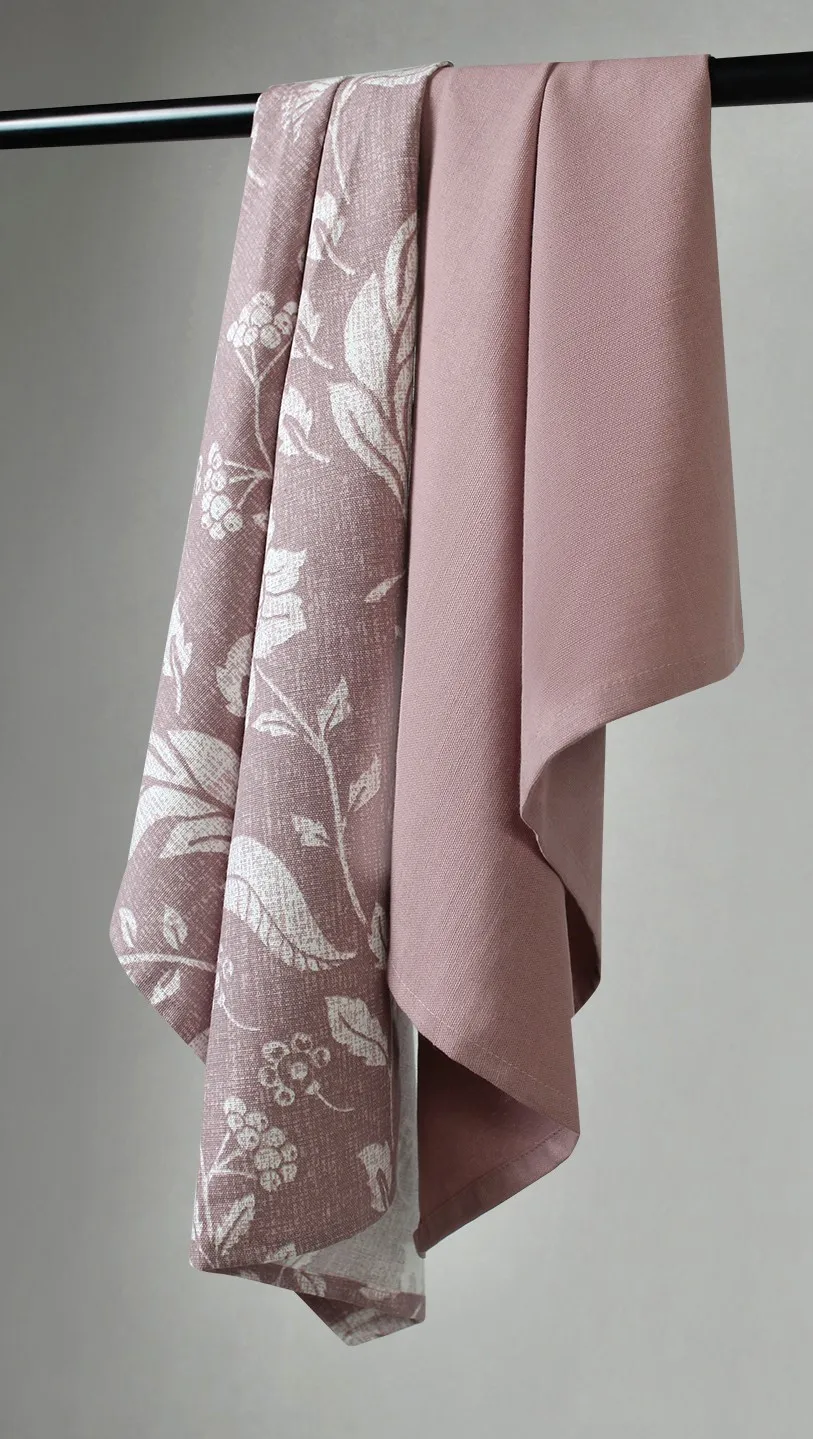 Kitchen towels 2-pack - Onni (purple)