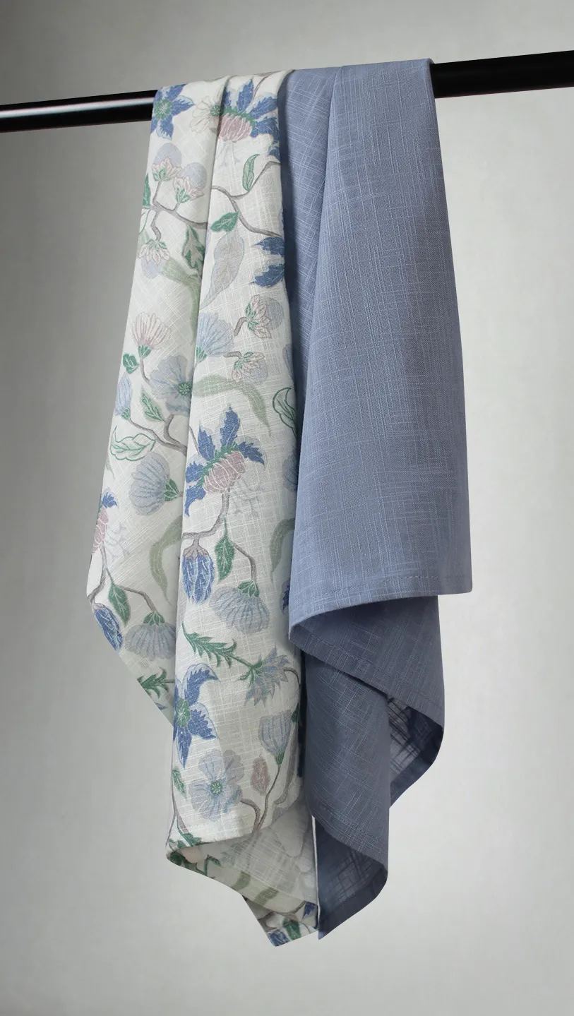 Kitchen towels 2-pack - Sollan (green)